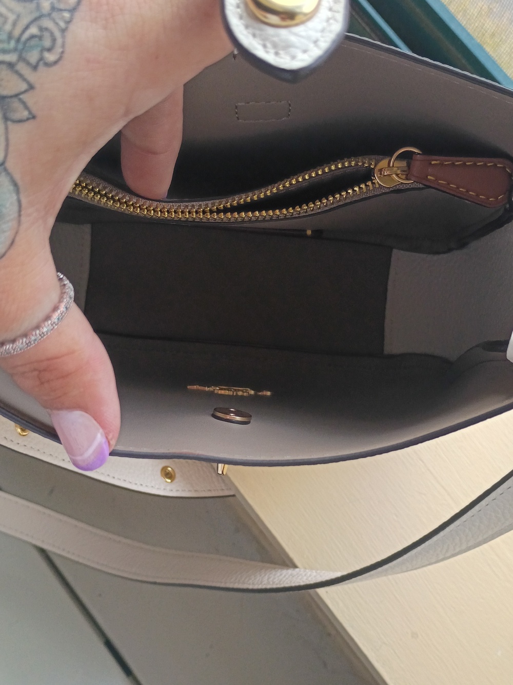 Coach Hadley Convertible Crossbody Bag - Picture 9 of 13